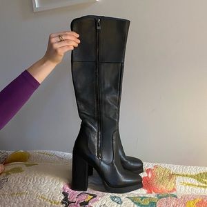 Sam Edelman Circus Tall Black Boots